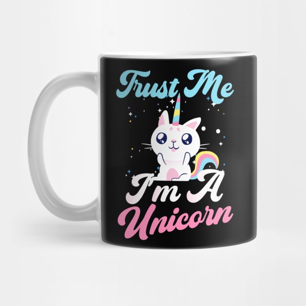 Unicorn Cat Unicorns Cats Trust Me Unicorn by Print-Dinner